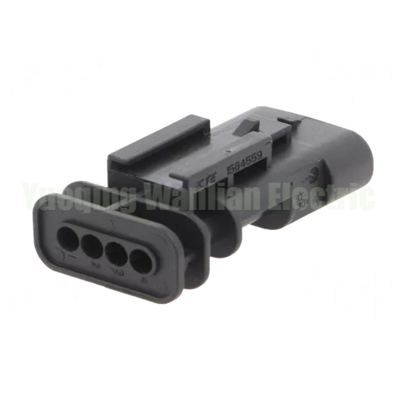 4 Pin 1-1564559-1 Mobil reversing radar plug mata listrik nozzle sensor wiring harness plug