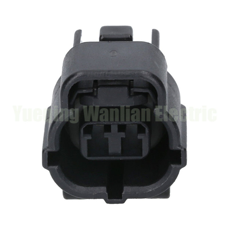 2 Pin 0-0174352-2 Waterproof Wire Hitam Konektor Wanita Auto Wiring Plug