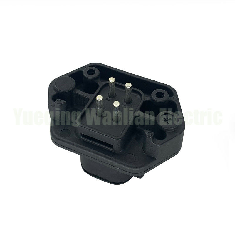 4 Pin DTP15-4P Deutsch Papan PCB Konektor Ujung Perempuan Pin Dasar DTP06-4S Konektor Pemasangan Konektor