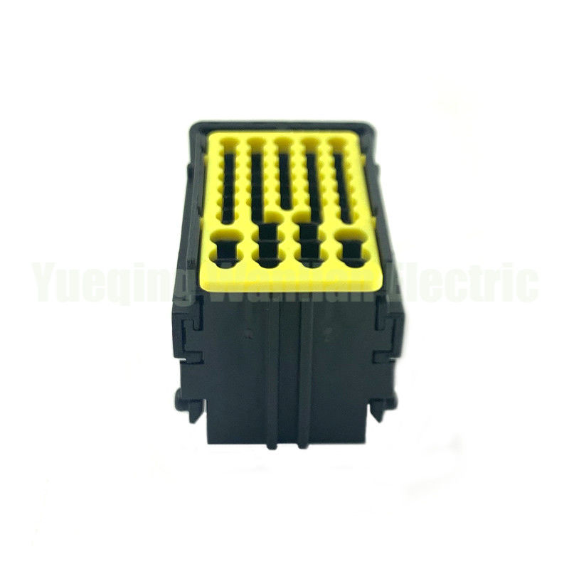 42 Pin 936421-2 Konektor ECU Mobil Listrik Hitam Wanita Waterproof Disegel Soket