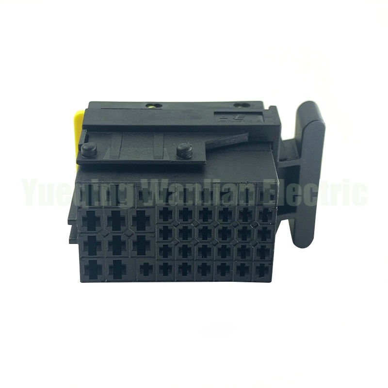 42 Pin 936421-2 Konektor ECU Mobil Listrik Hitam Wanita Waterproof Disegel Soket