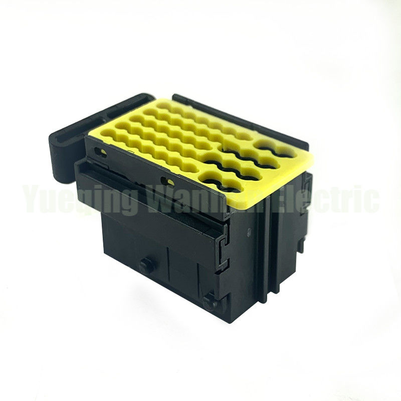 42 Pin 936421-2 Konektor ECU Mobil Listrik Hitam Wanita Waterproof Disegel Soket