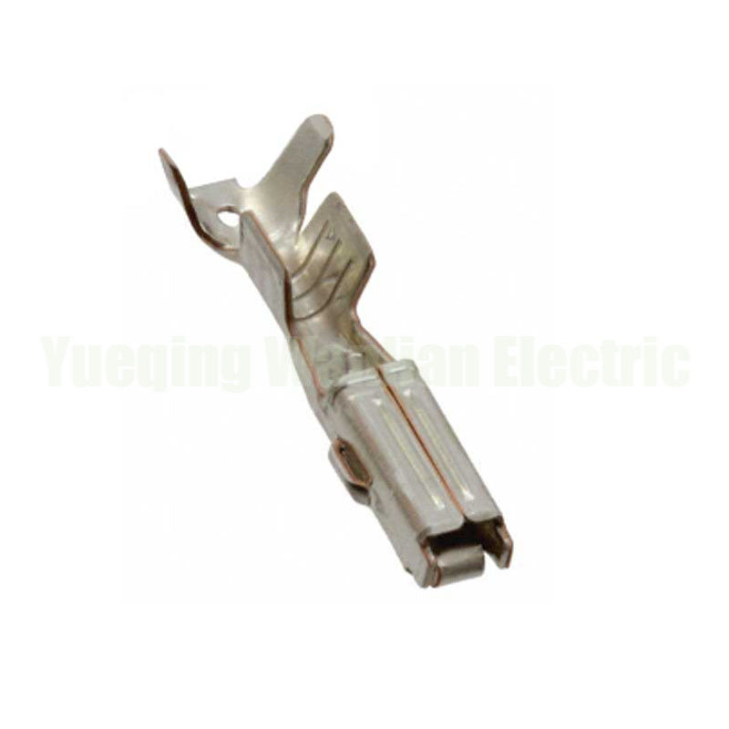 184030-3 Terminal Splice Otomatis Terminal Crimp Wanita Untuk Konektor Kawat Listrik