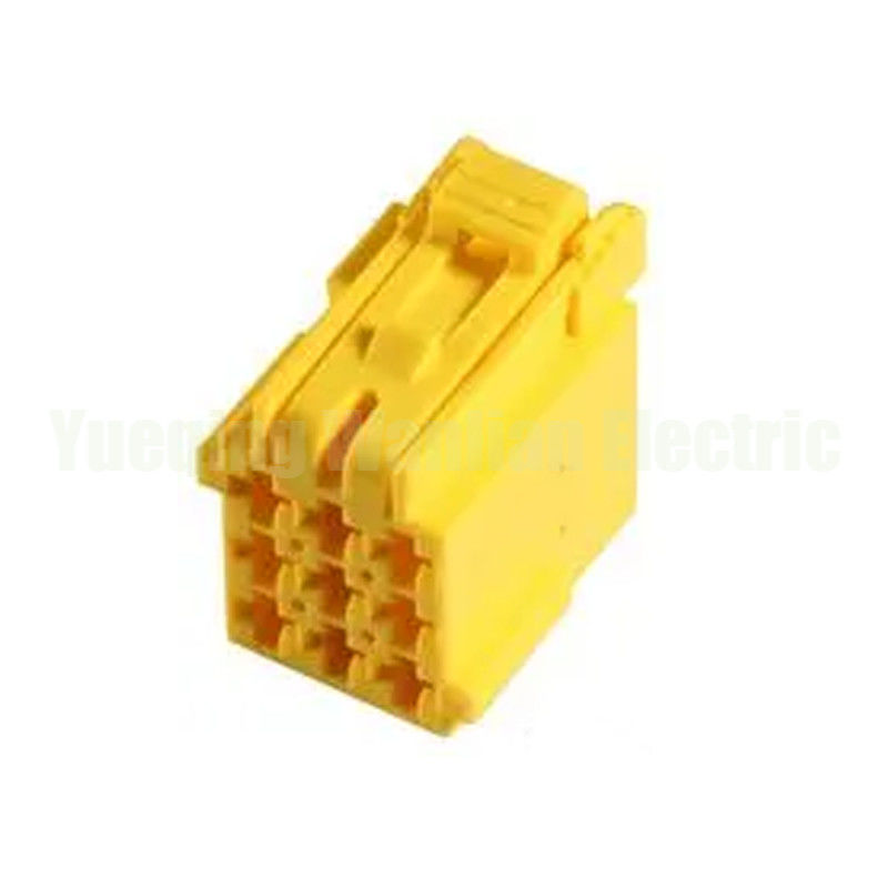 9 Pin 1-967621-1 Mobil Kabel Listrik Unsealed Socket AC Assembly Mobil Plug Pria Konektor Wanita