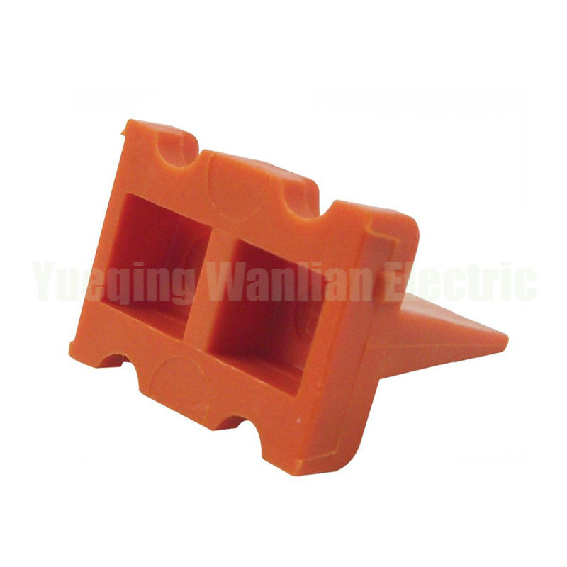 WP-4P Aksesoris Konektor Otomotif Konektor Shell Plastik Oranye