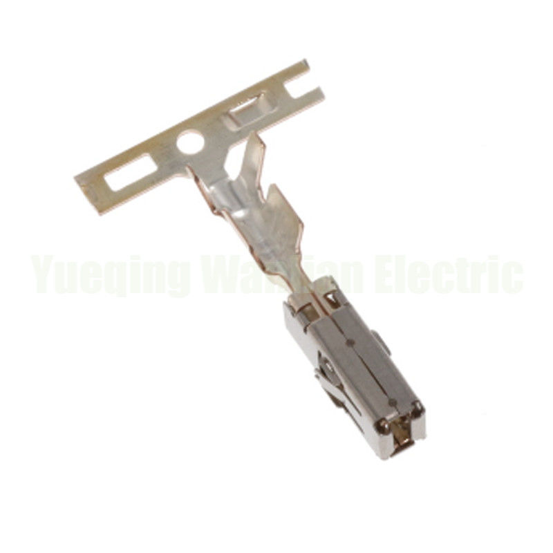 1-968851-3 Terminal Kawat Otomatis Untuk Konektor Crimp Lolos Tin Plated Replacement Terminals