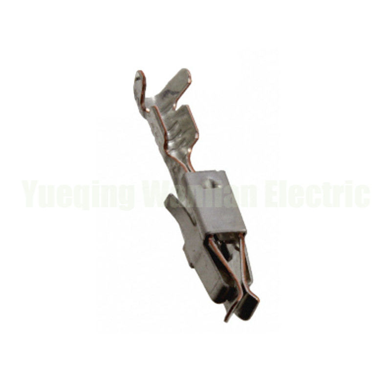 2-927771-1 Auto Wire Loose Pin Brass Crimp Car Terminal Electrical Female Wire Pins Untuk Konektor Otomotif