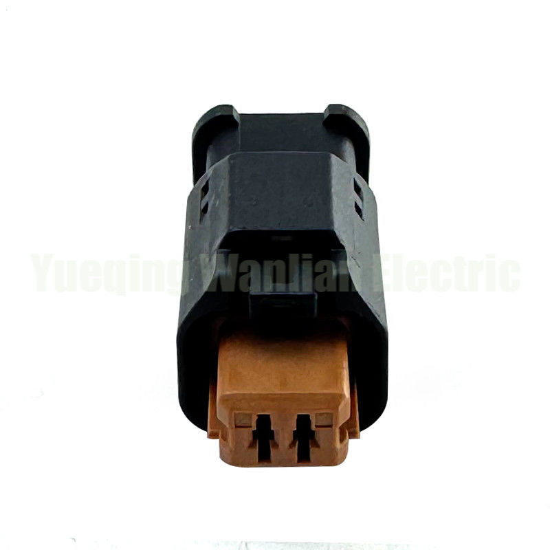 2 Pin 1801175-6 AC perakitan mobil lampu depan sensor kabel soket untuk mobil Waterproof konektor