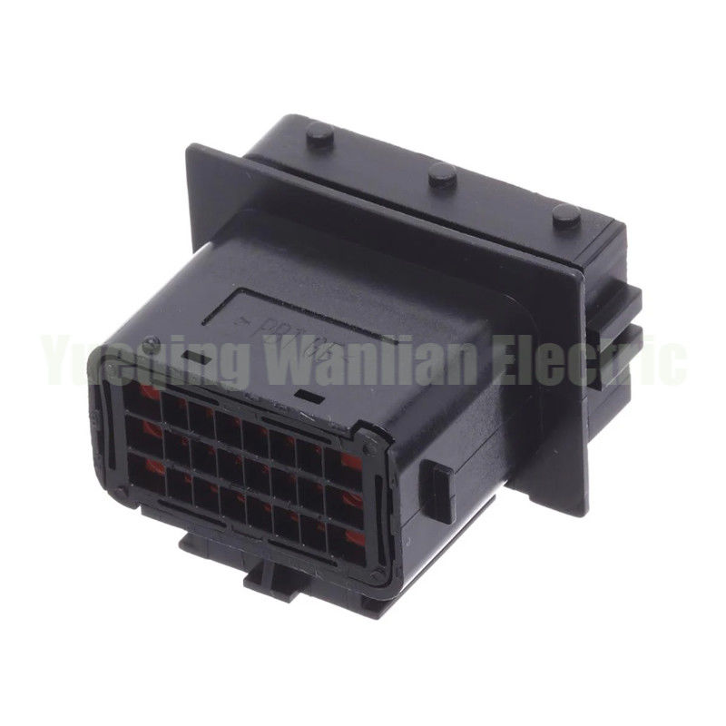 24 Pin 211PL249S0023 211PL249S0005 Konektor ECU Otomotif FCI Pcb Plug Waterproof Plastik Housing Socket Pria