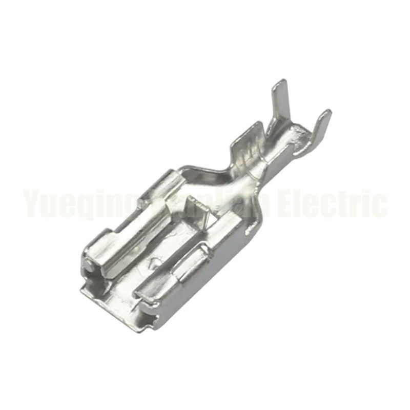 DJ6210-6.3B Kuningan Tin Automotive Wire Crimp Terminal 6.3MM Pin Kunci Positif