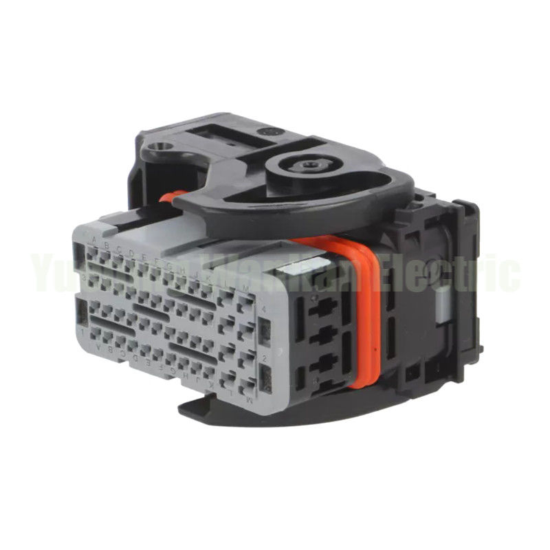 48 Pin 64320-1318 Segel Hybrid Modular Wiring Plug Left Wire Output Black Connector Socket