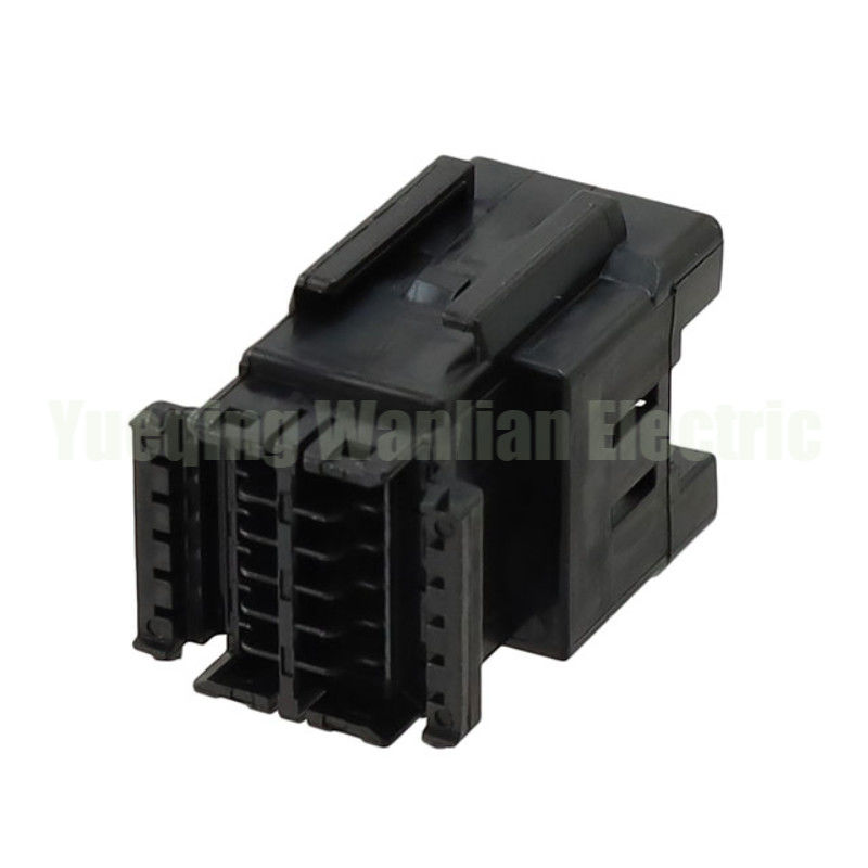 12 Pin 174058-2 Auto Car Window Lifter Assembly Connector Black Plug Kabel Mobil