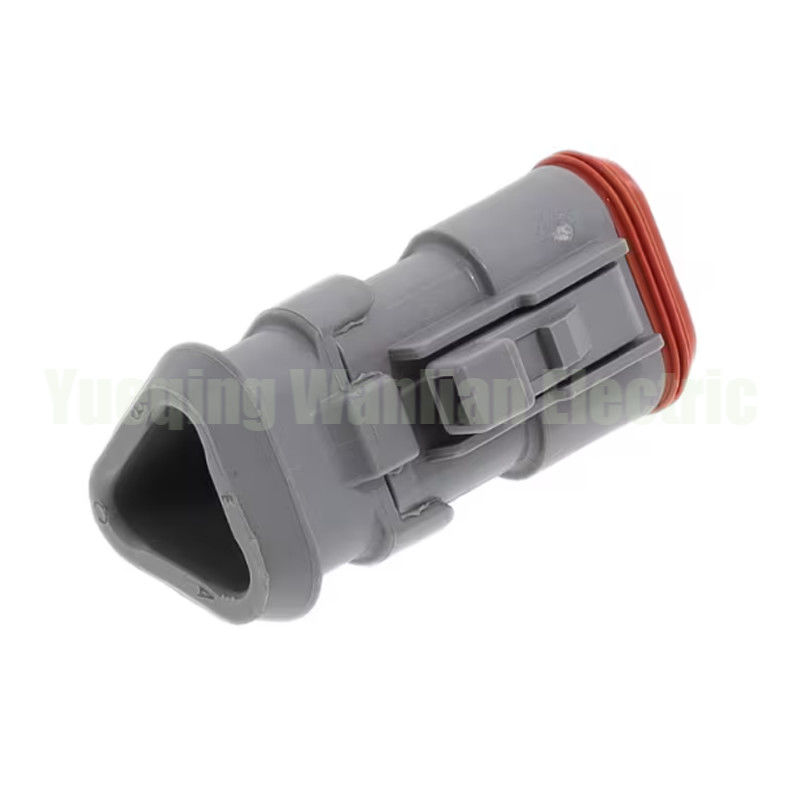 3 pin DT06-3S-CE04 Konektor Otomotif Flat Tail Cover Waterproof Plug-In Wiring Harness Connector WL3032T3-1.6-21