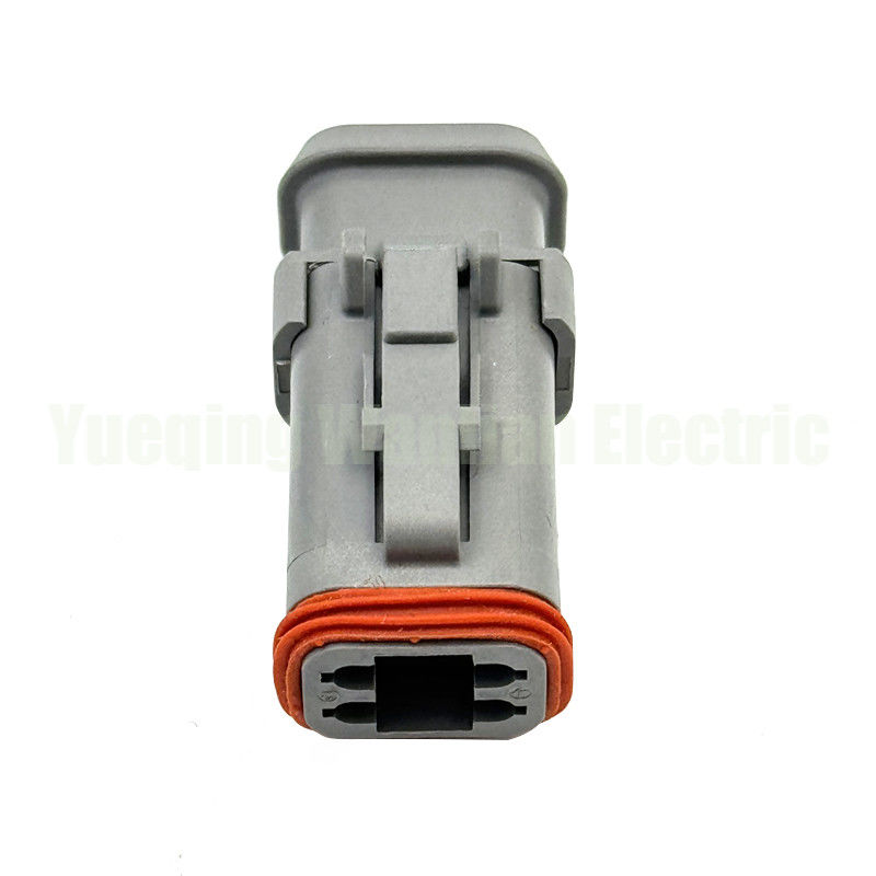4 Way DT06-4S-E008 Series DT Socket Plug Automotive Connector Plug Grey