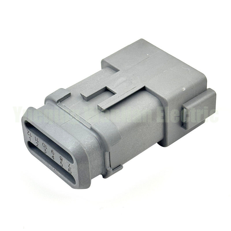 12 Pin DT04-12P-E008 DEUTSCH Konektor Otomotif