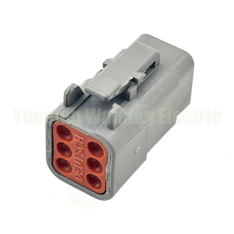 6 Pin DTM06-6S ATM06-6S Mobil Konektor Housing DTM Series Plug Grey Plug Konektor